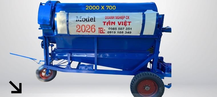 Model HT-2000x700 Rice Threshing Machine by Hannah Trading
