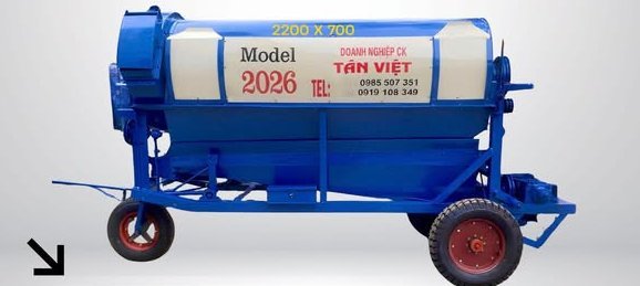Model HT-2200x700 Extended Chamber Rice Thresher